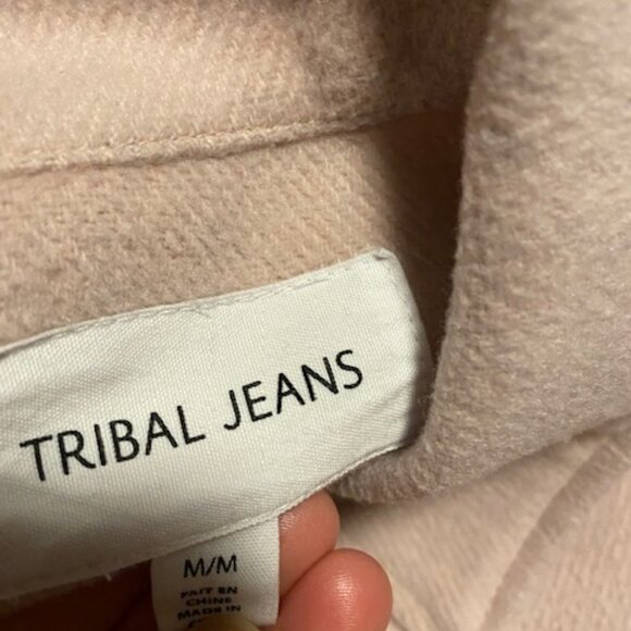 Tribal Jeans Shacket size medium - Picture 2 of 3